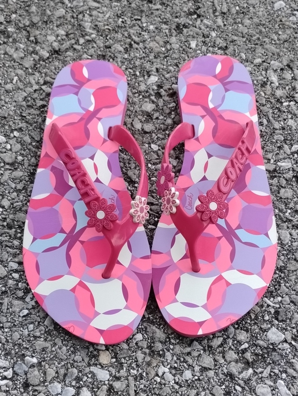 Coach Kerrie Flipflop Sandals W9